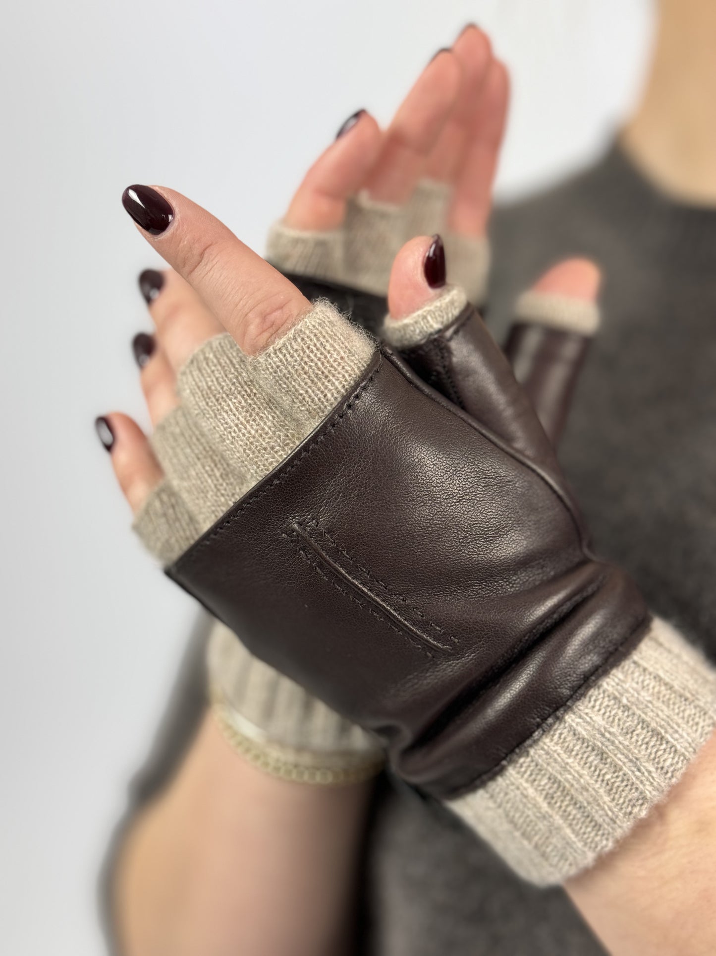 S'Amuser Chiese Gloves Brown