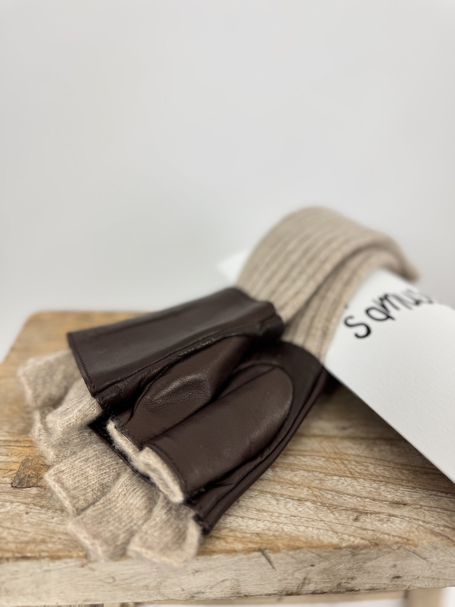 S'Amuser Misa Gloves Brown