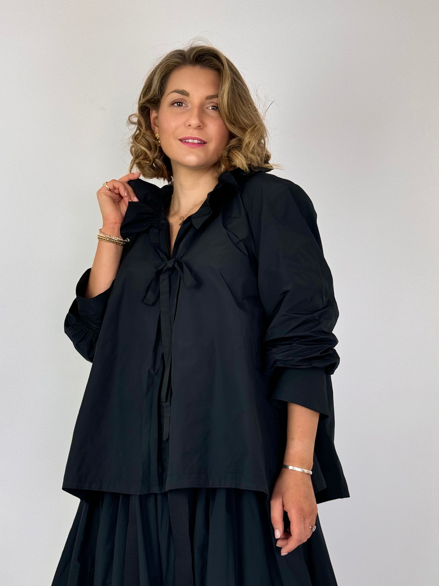 Les Filles d'Ailleurs 765 Blouse Black