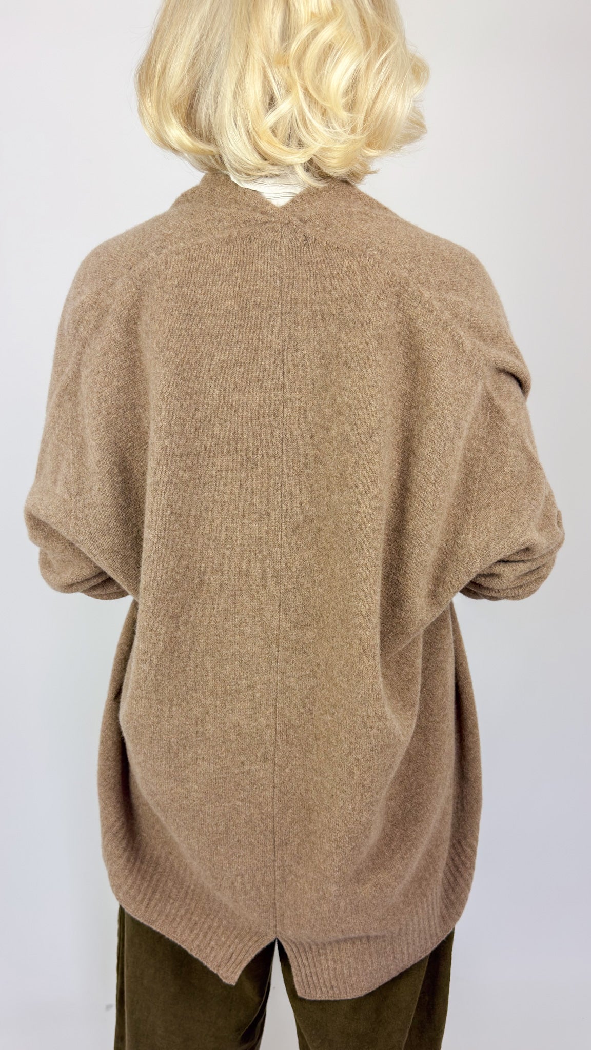 Pas De Calais 2707 Haori Cardigan Brown