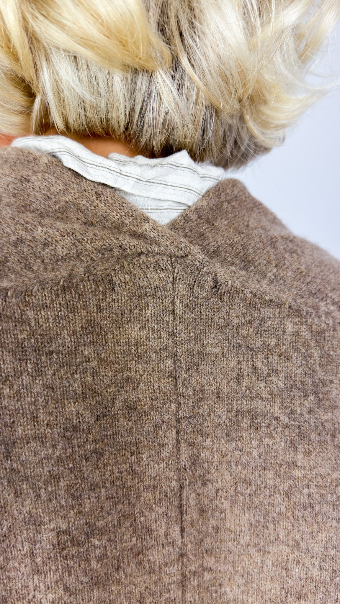 Pas De Calais 2707 Haori Cardigan Brown