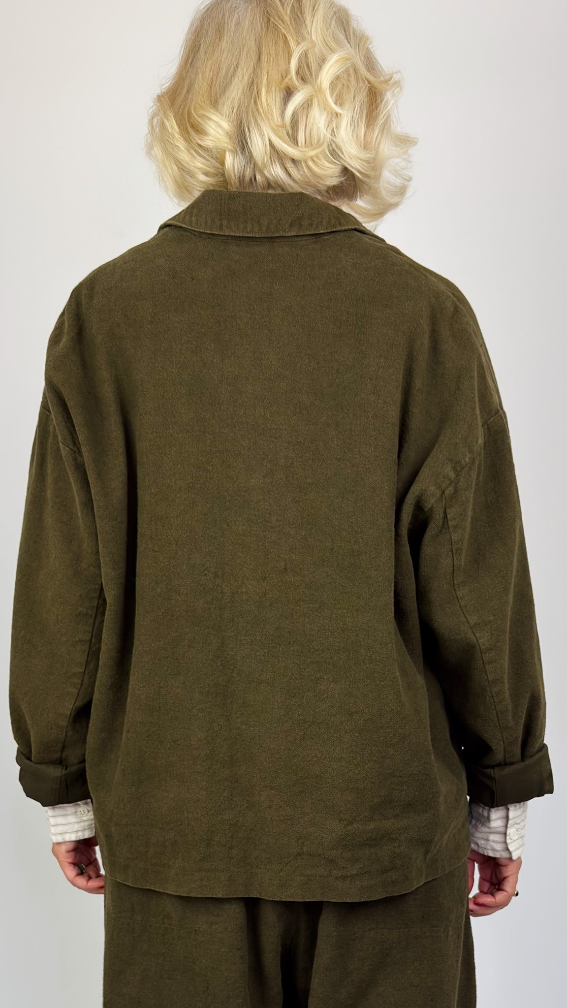 Pas De Calais 3475 Twill Jacket Khaki