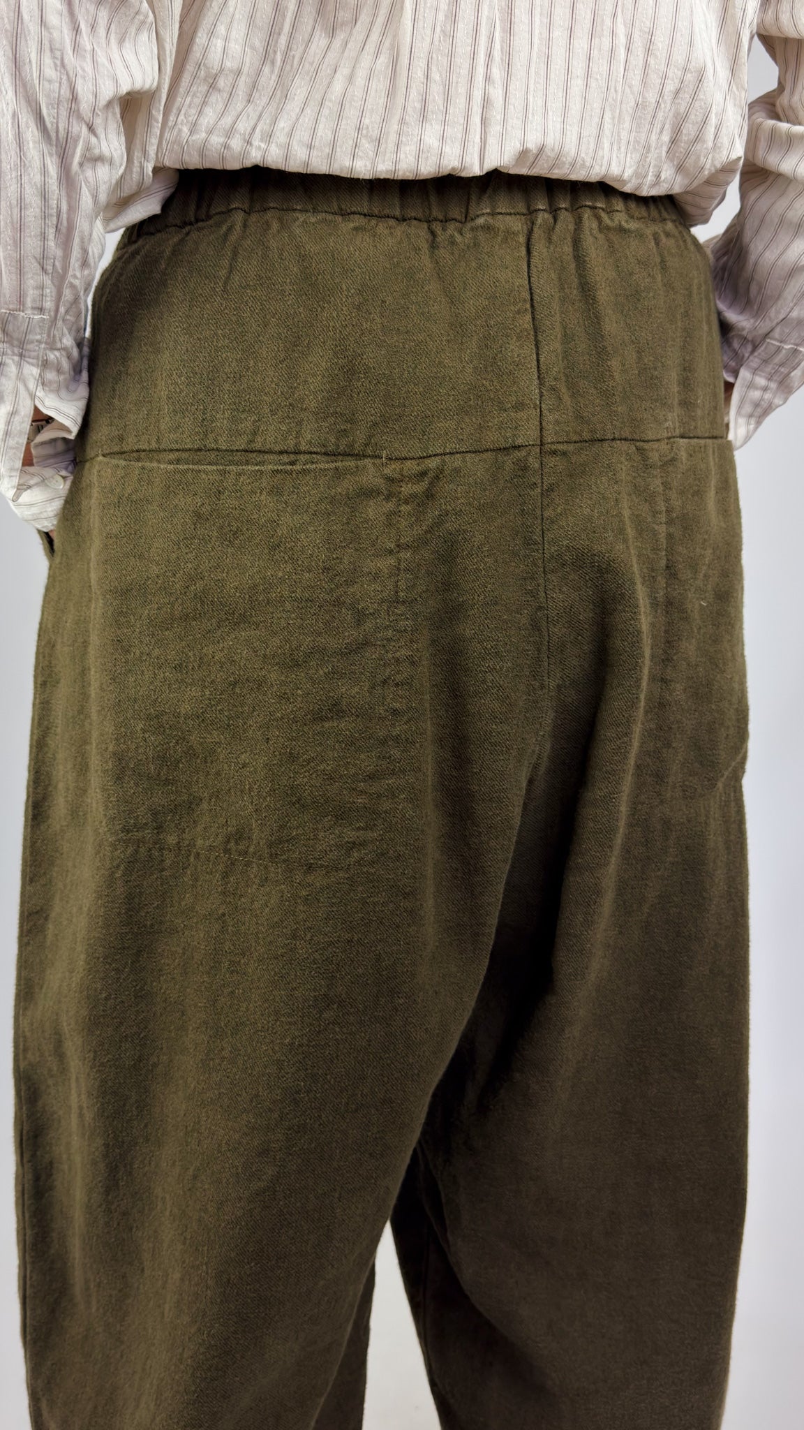 Pas De Calais 8744 Twill Trousers Khaki