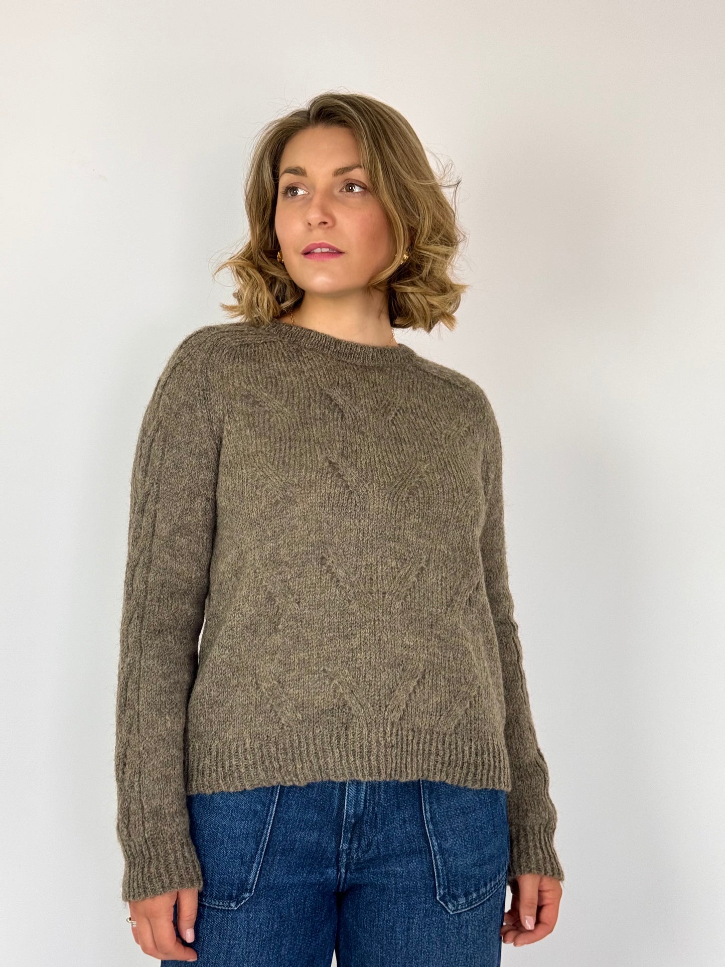 Diega Piomo Jumper Taupe