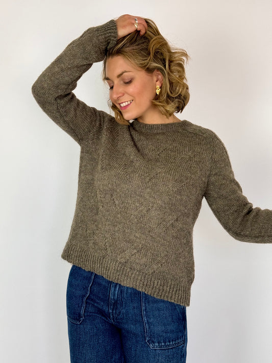 Diega Piomo Jumper Taupe