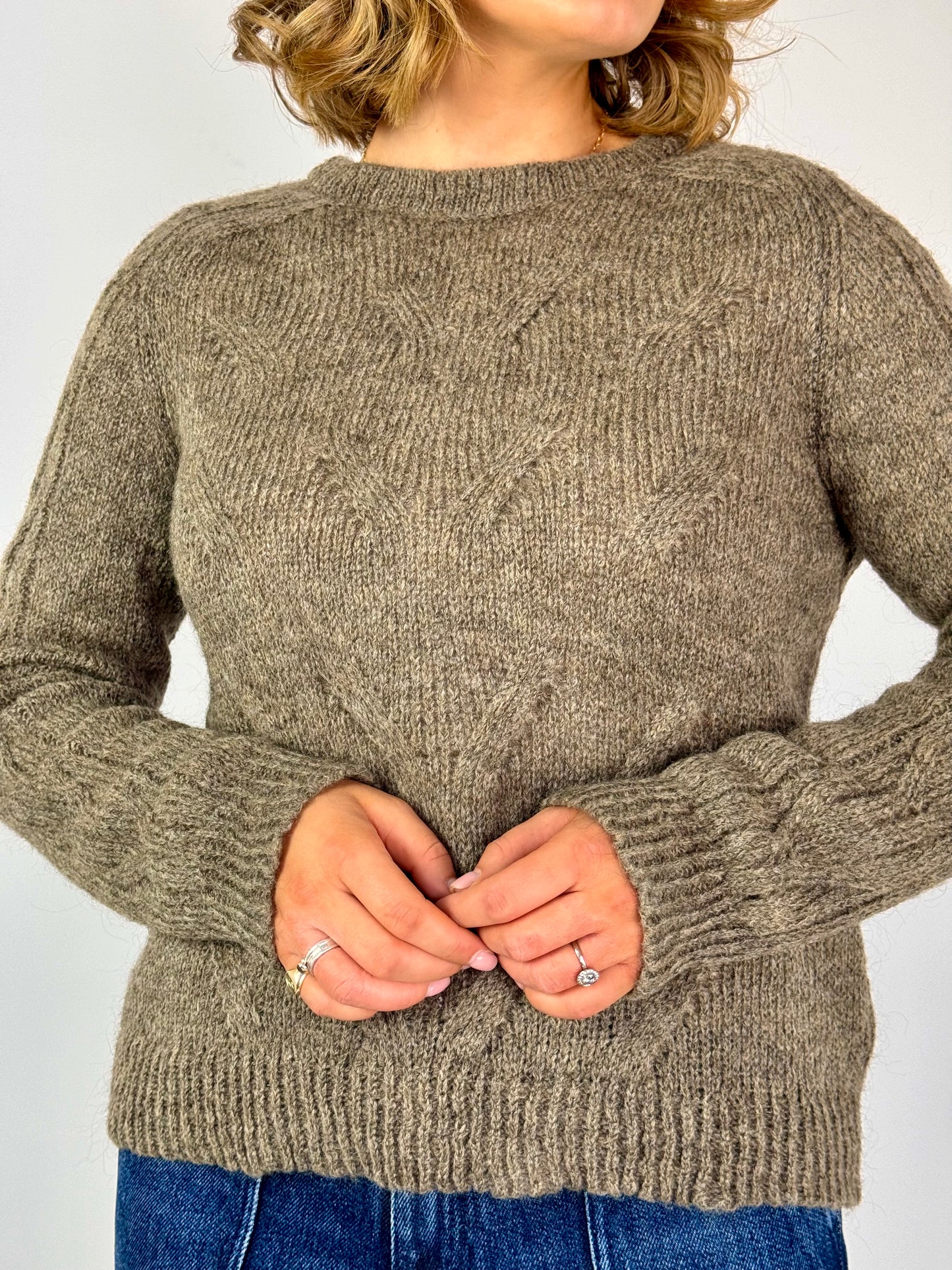 Diega Piomo Jumper Taupe