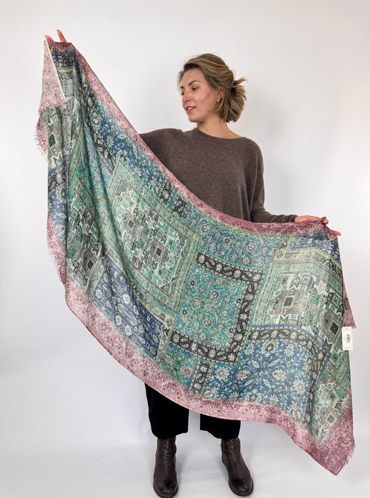 Jo Edwards Mughal Spring Scarf