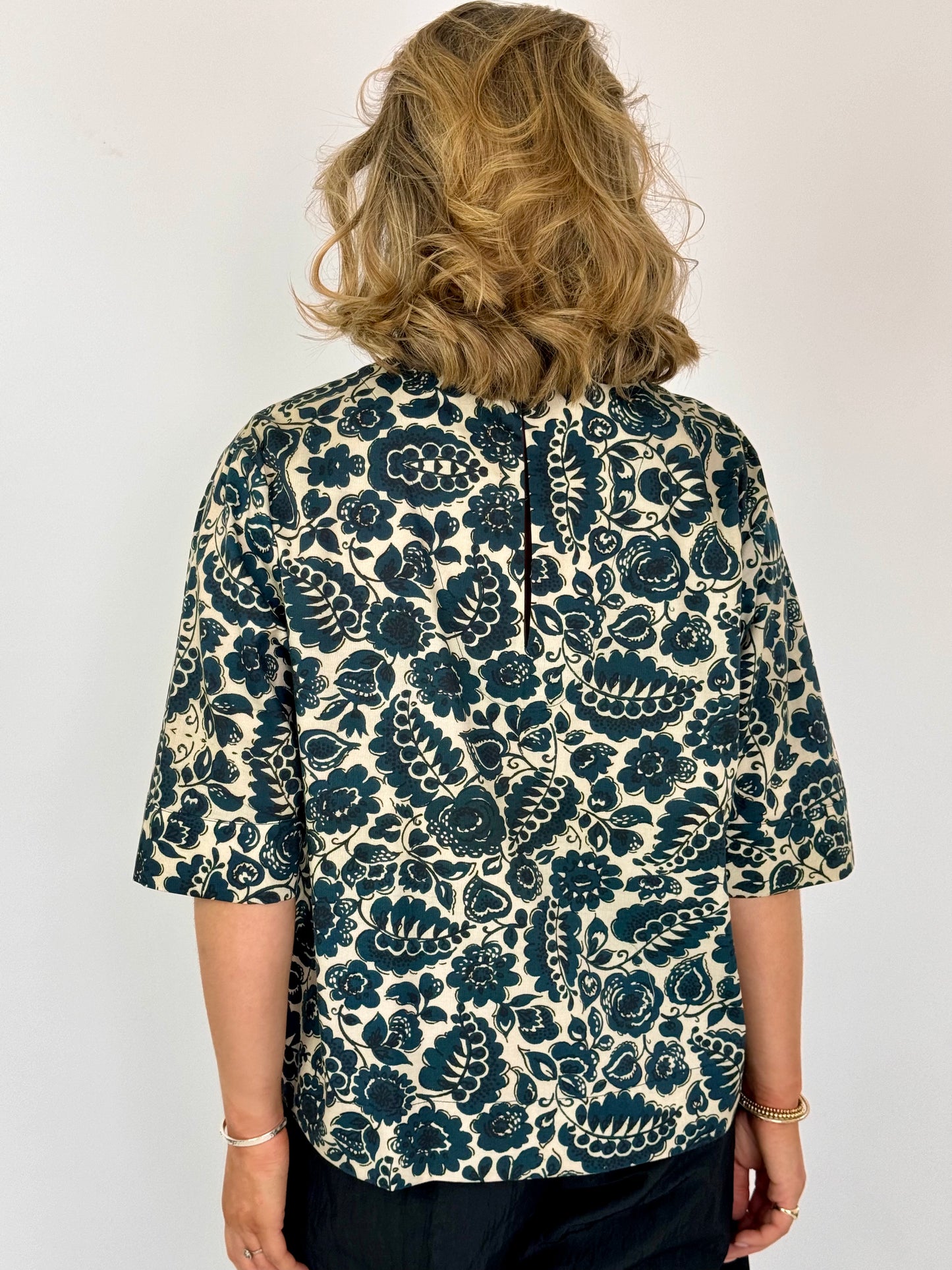 Tapis Noir Britt Blouse Dark Blue