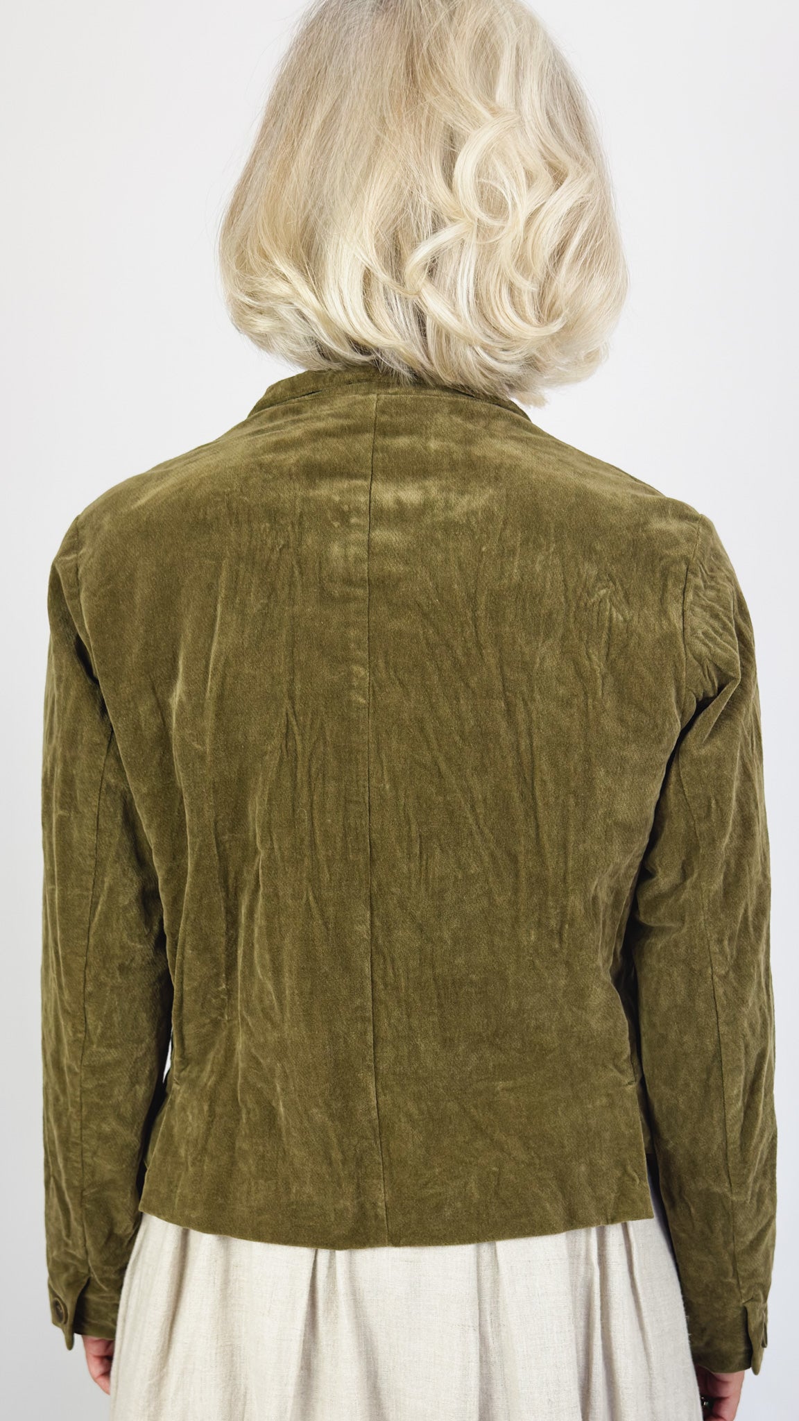 Pas De Calais 3471 Tailored Jacket Khaki