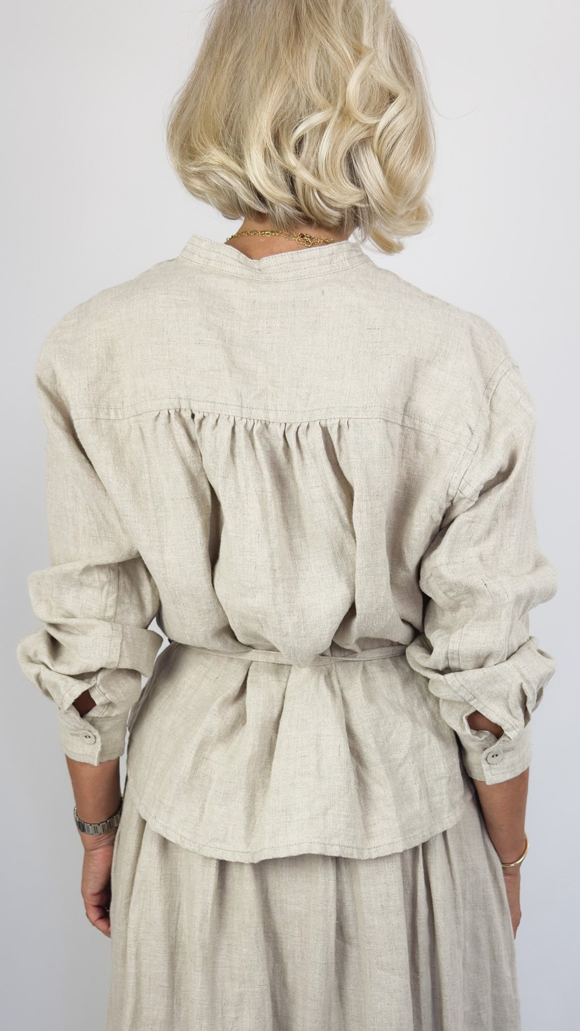 Pas de Calais 3501 Canvas Jacket Natural