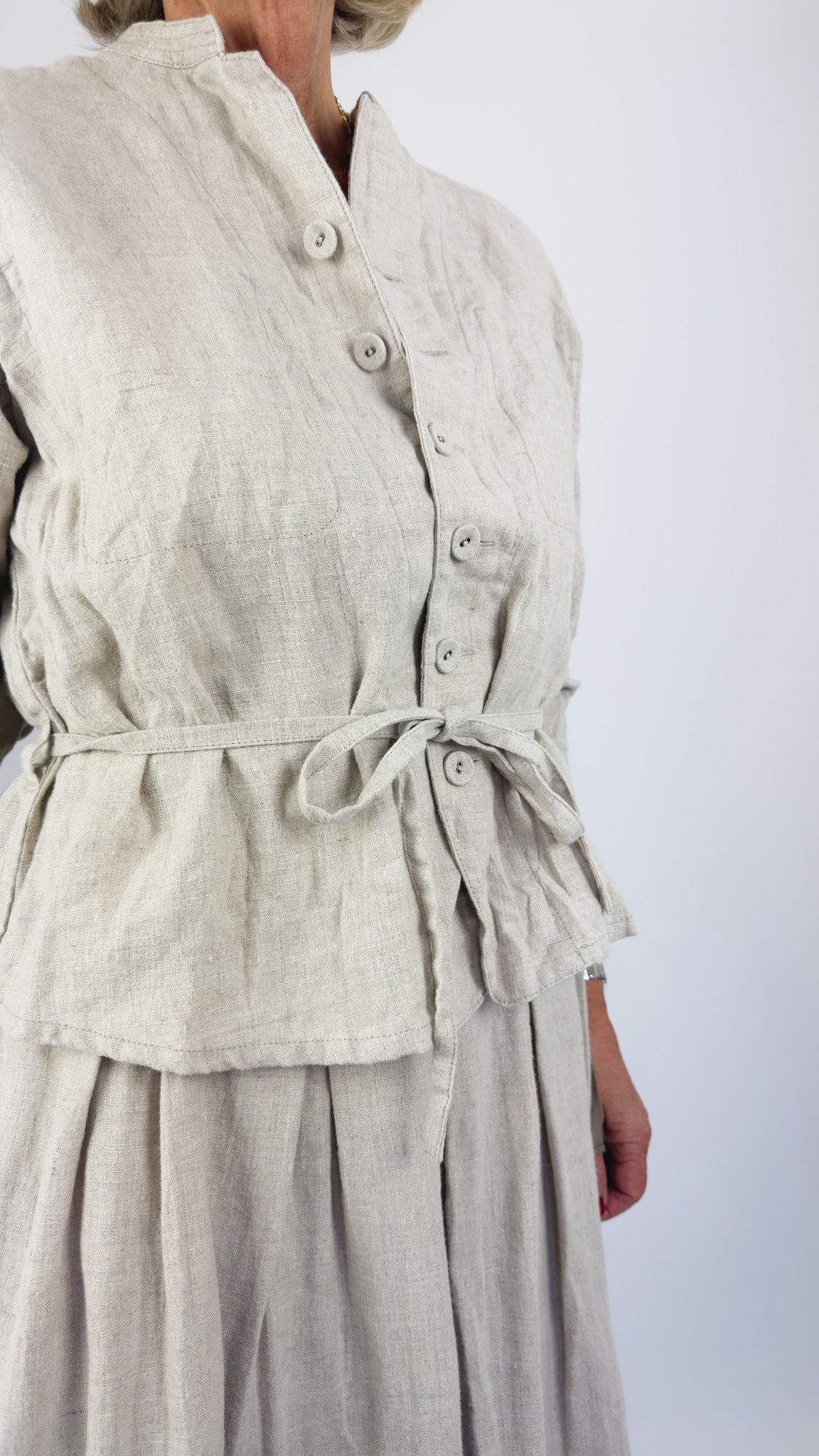 Pas de Calais 3501 Canvas Jacket Natural