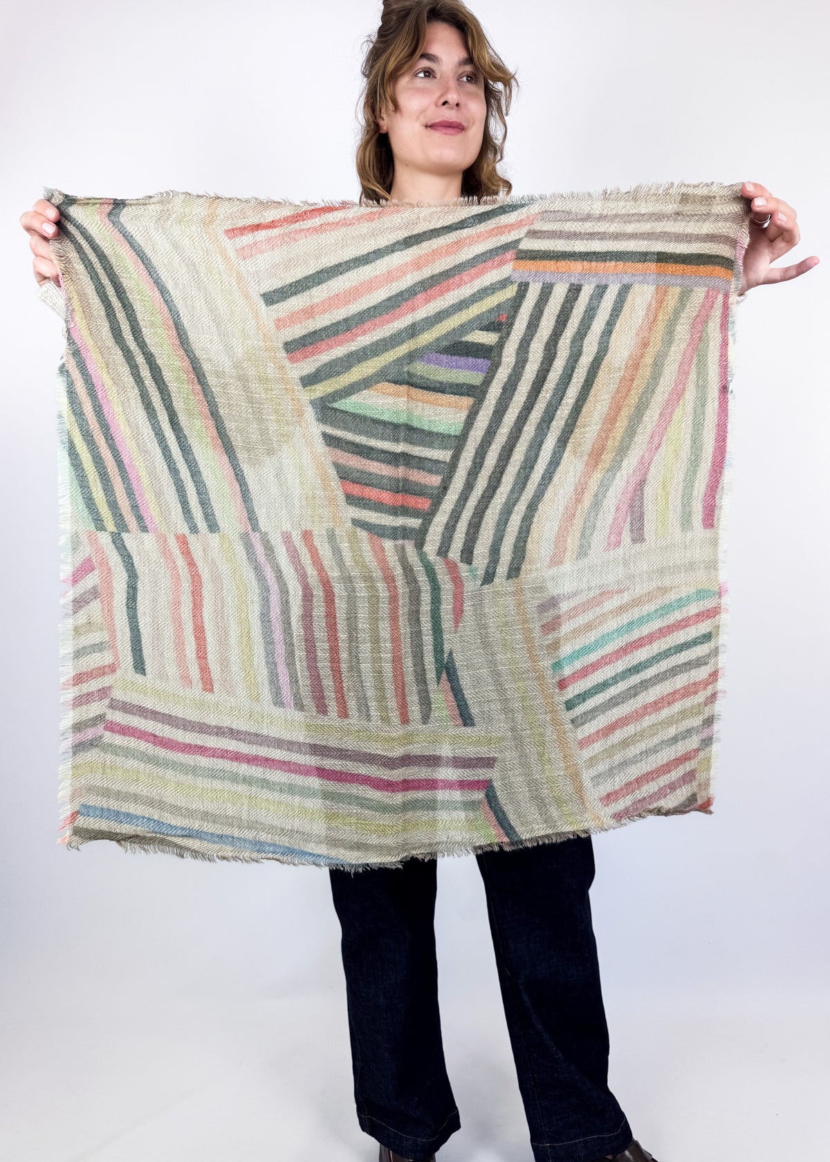 Jo Edwards Multi Stripe Scarf