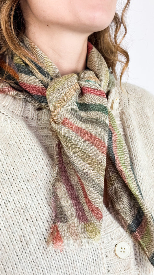Jo Edwards Multi Stripe Scarf