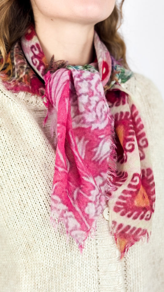 Jo Edwards Rosy Lee Scarf