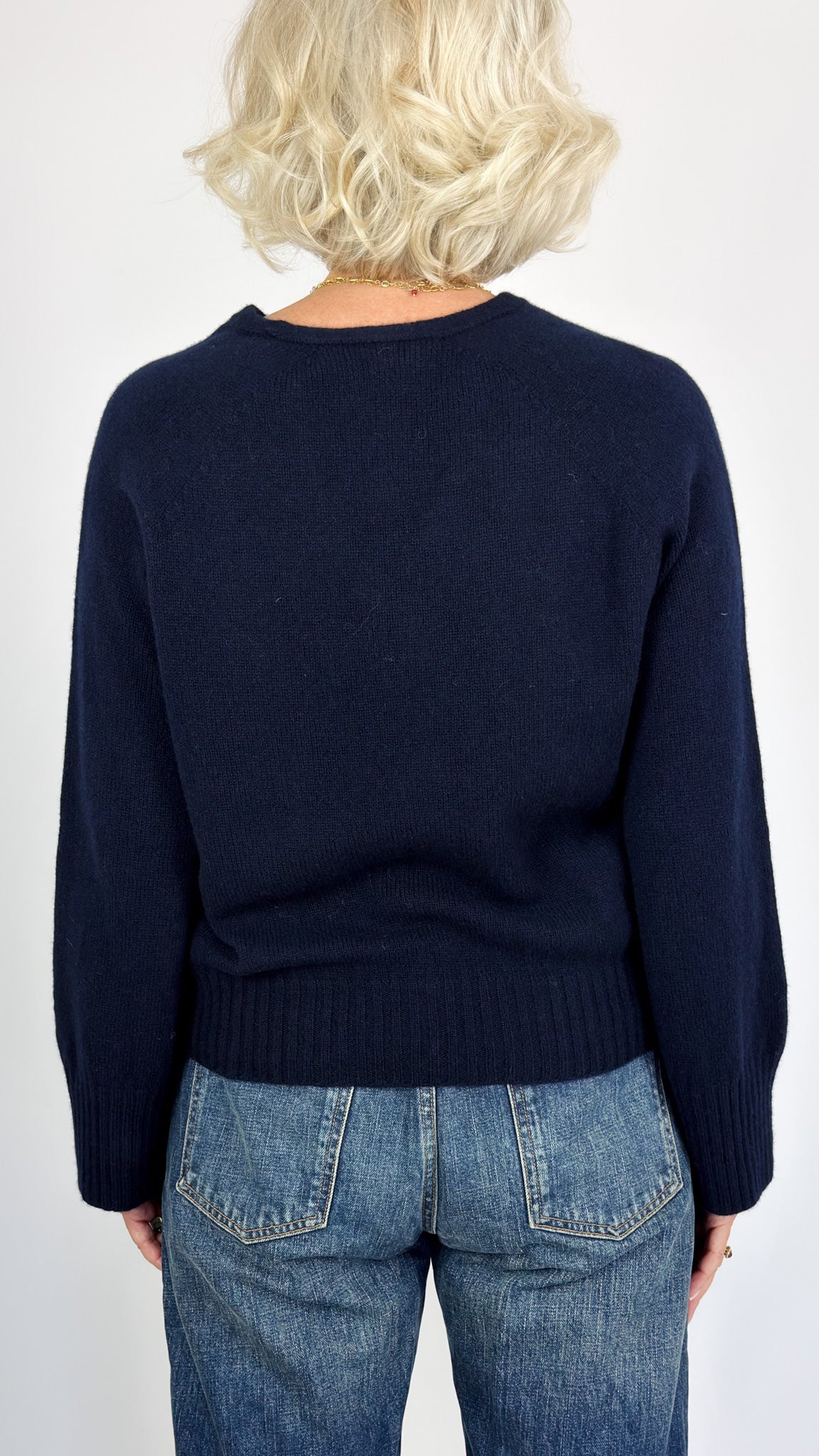 Cordelia James Fran Jumper Nero/Navy