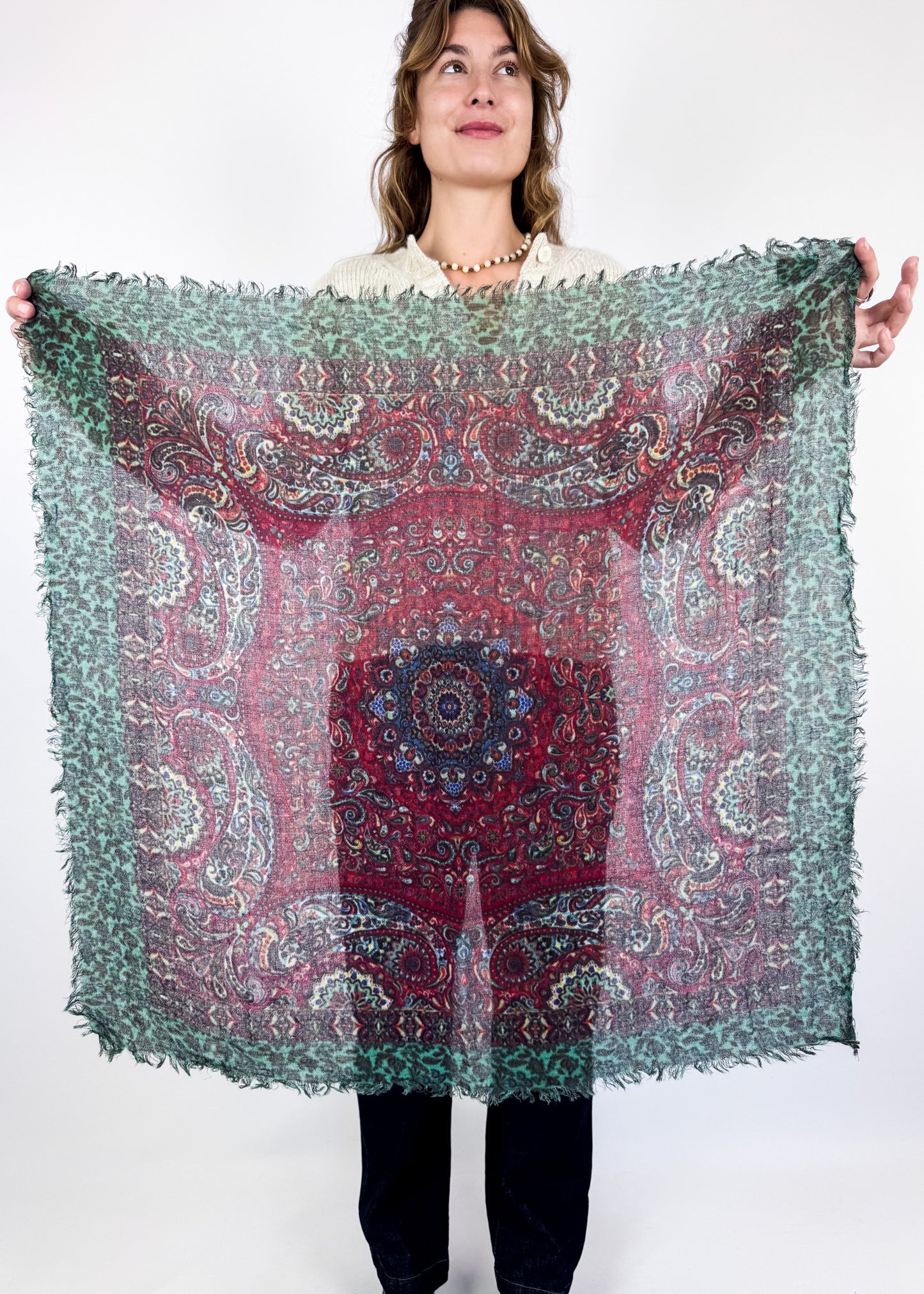Jo Edwards Ruby Scarf
