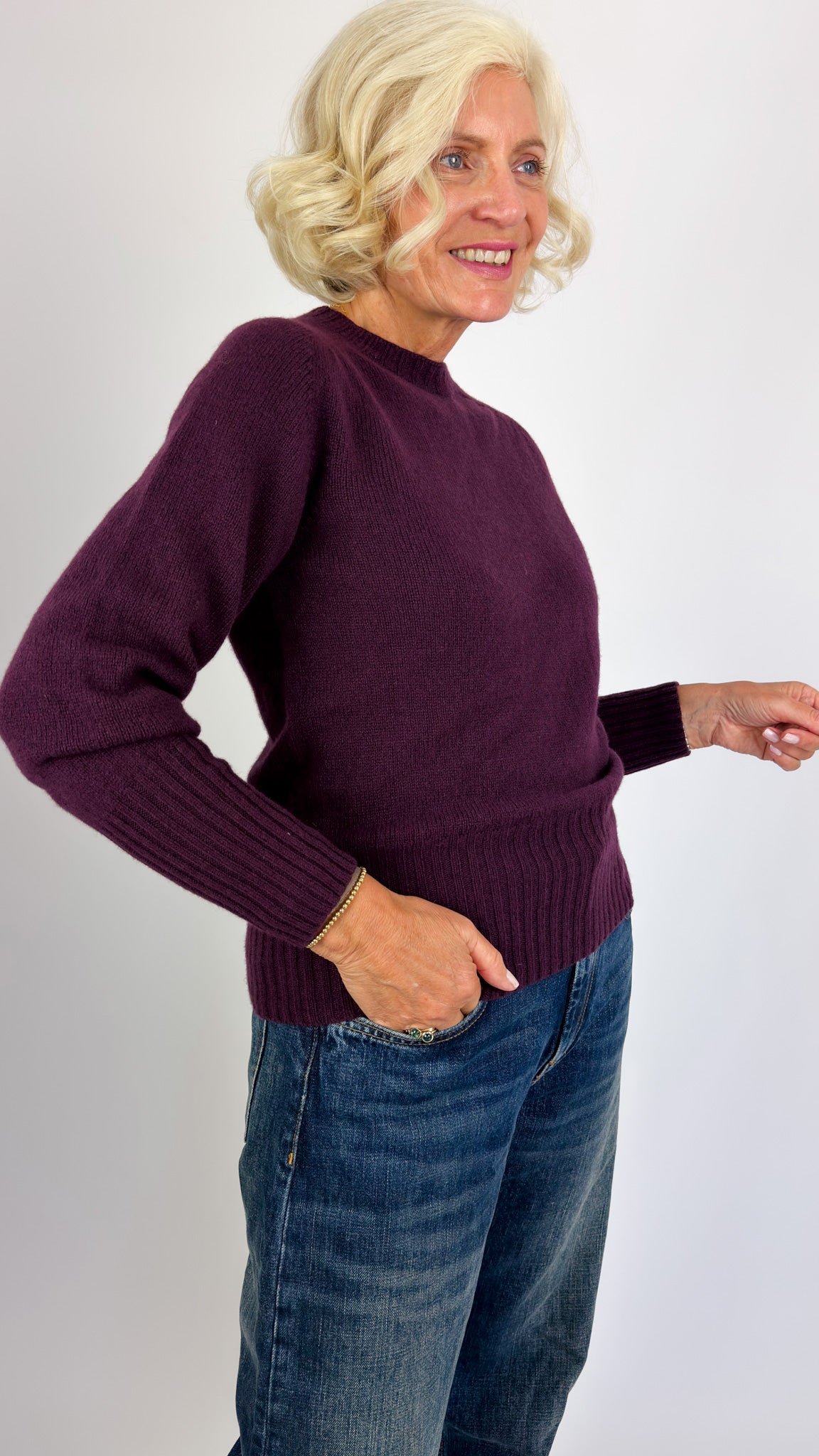 Cordelia James Faye Jumper Cassis