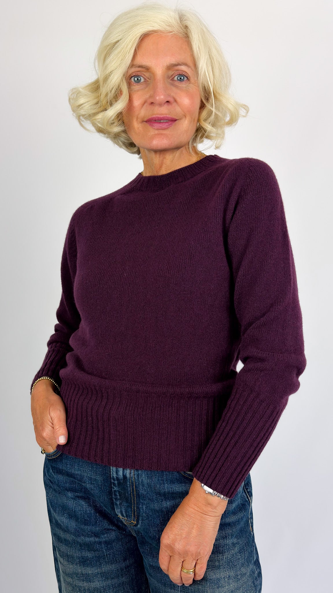 Cordelia James Faye Jumper Cassis