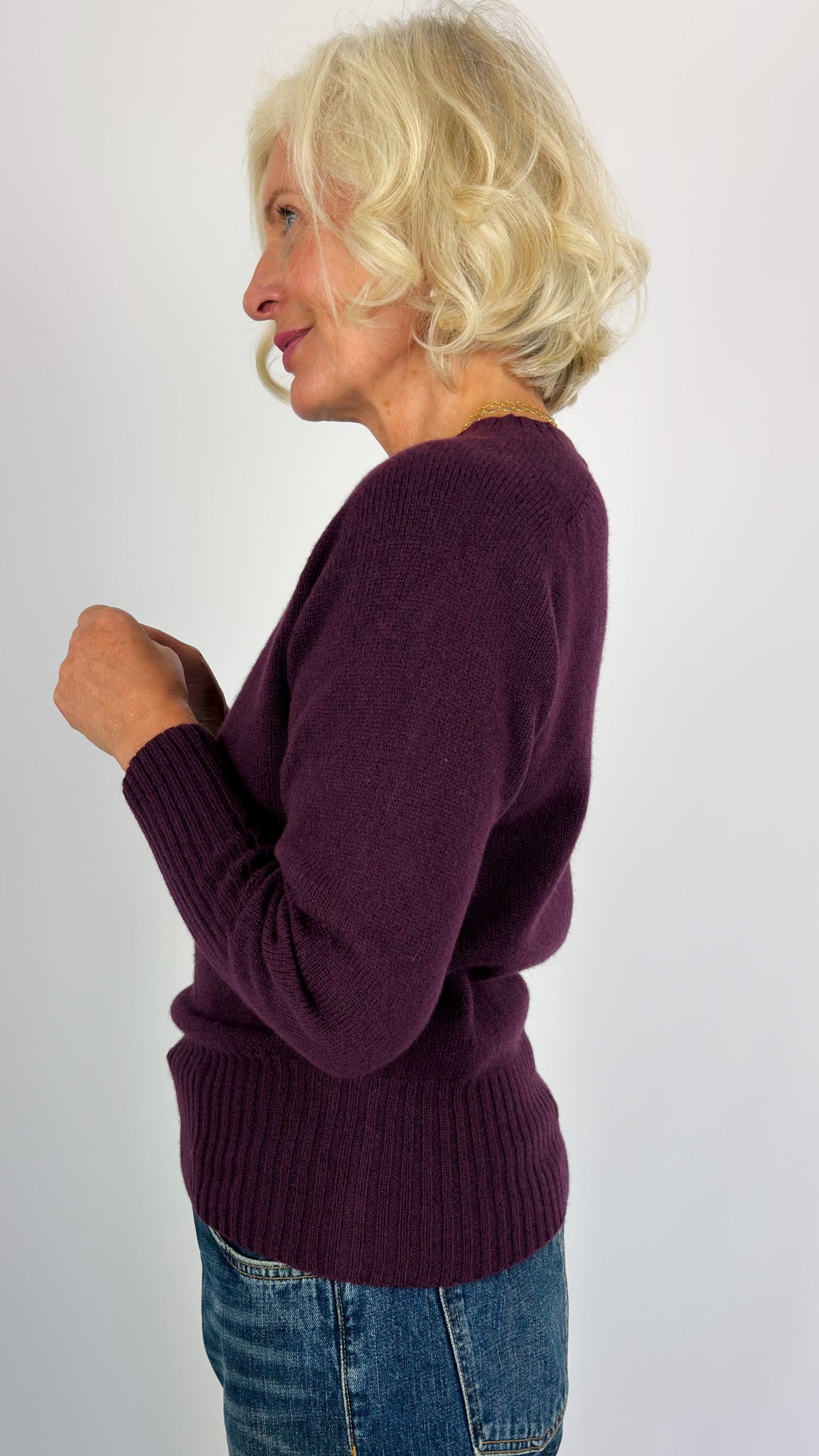 Cordelia James Faye Jumper Cassis