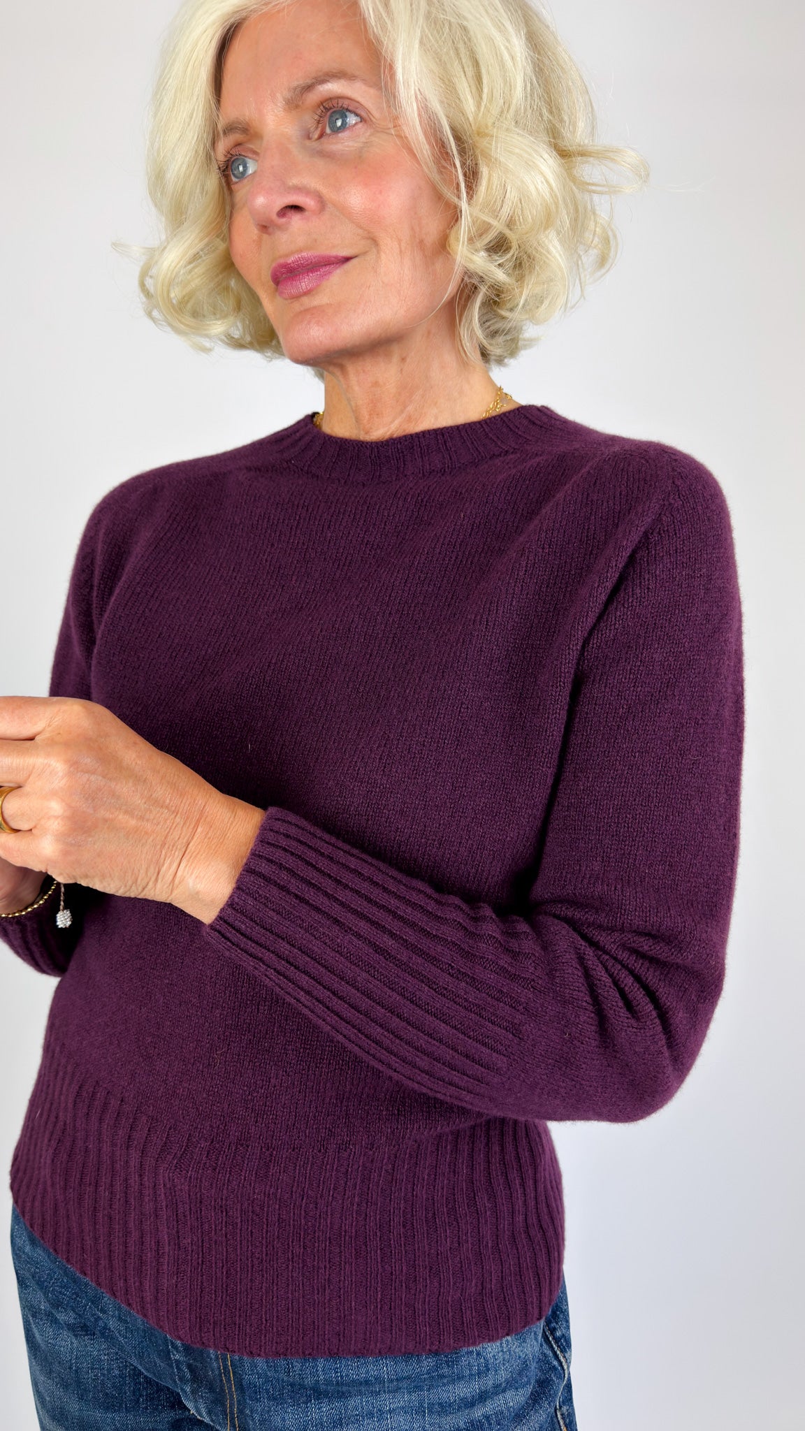 Cordelia James Faye Jumper Cassis