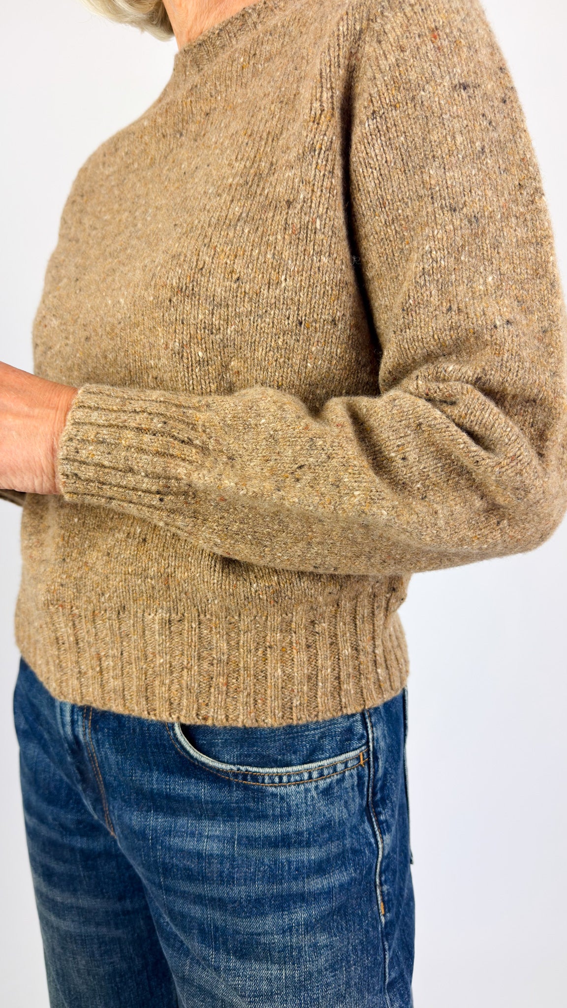 Cordelia James Fawn Jumper Knoydart