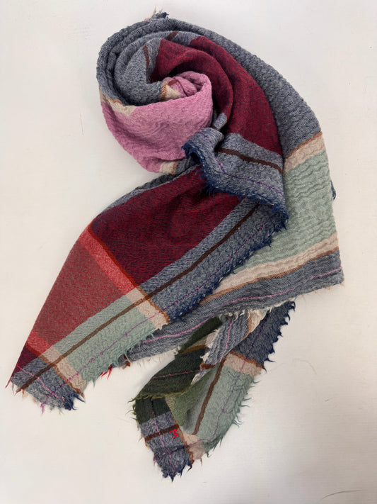 Moismont 687 Scarf Indigo