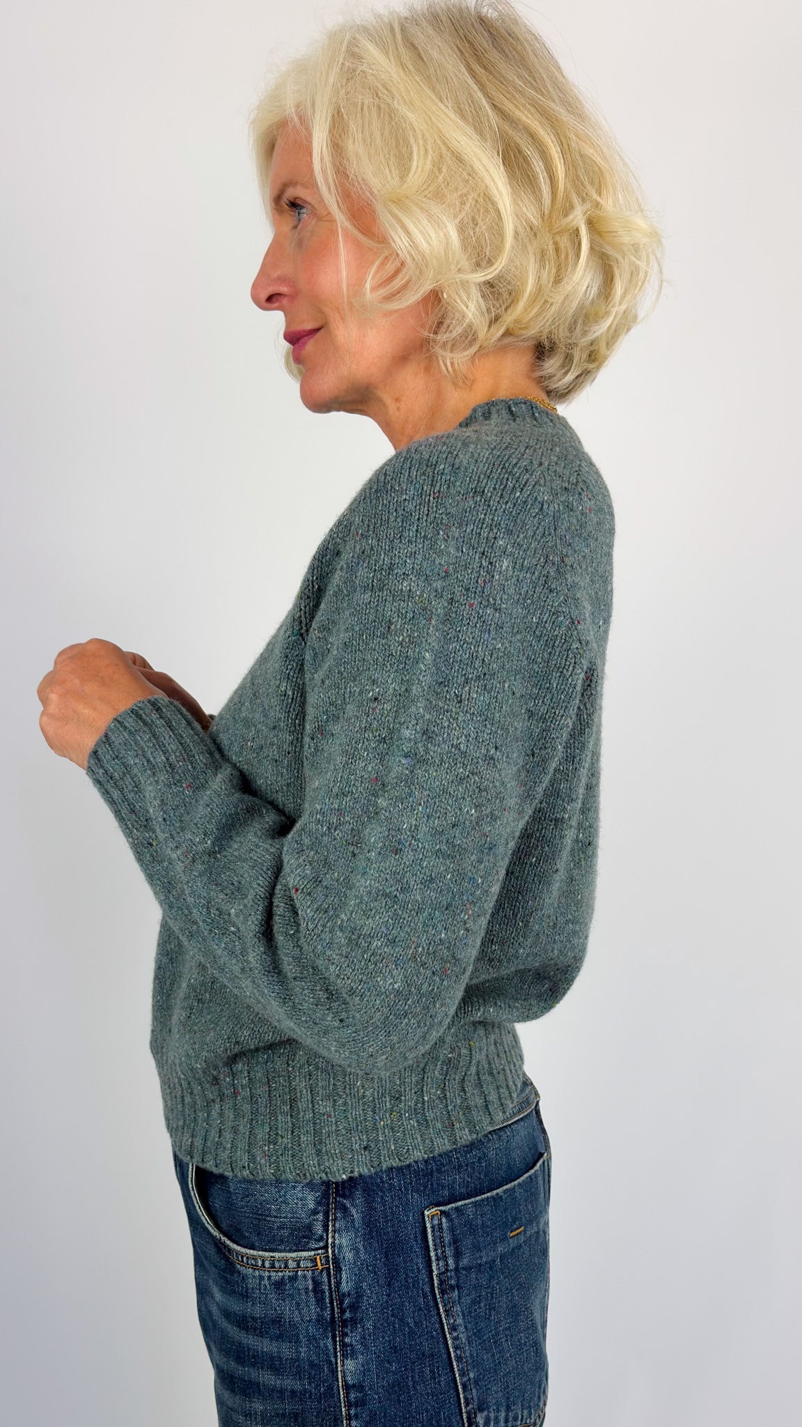 Cordelia James Fawn Jumper Lomond