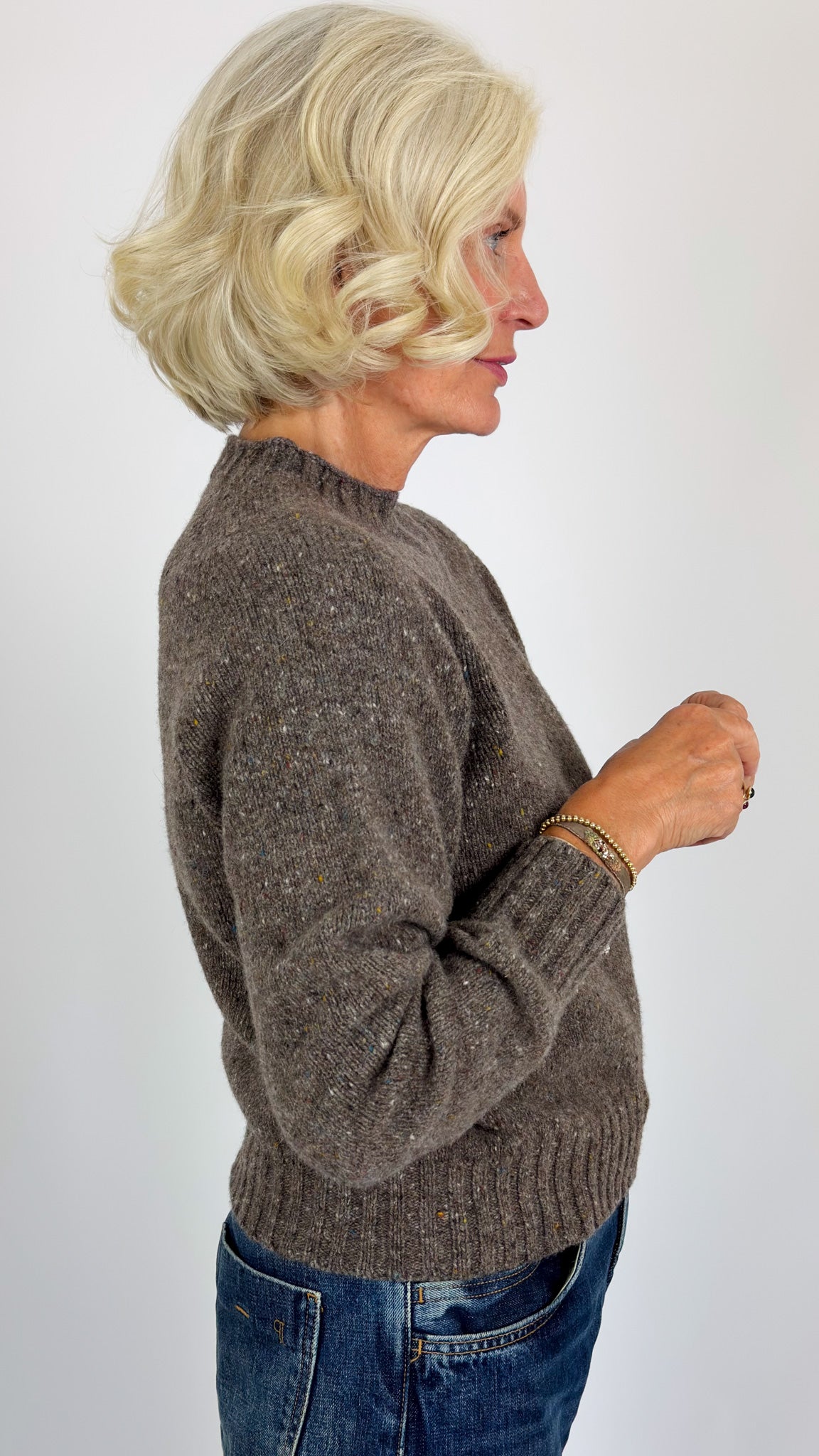 Cordelia James Fawn Jumper Torridon