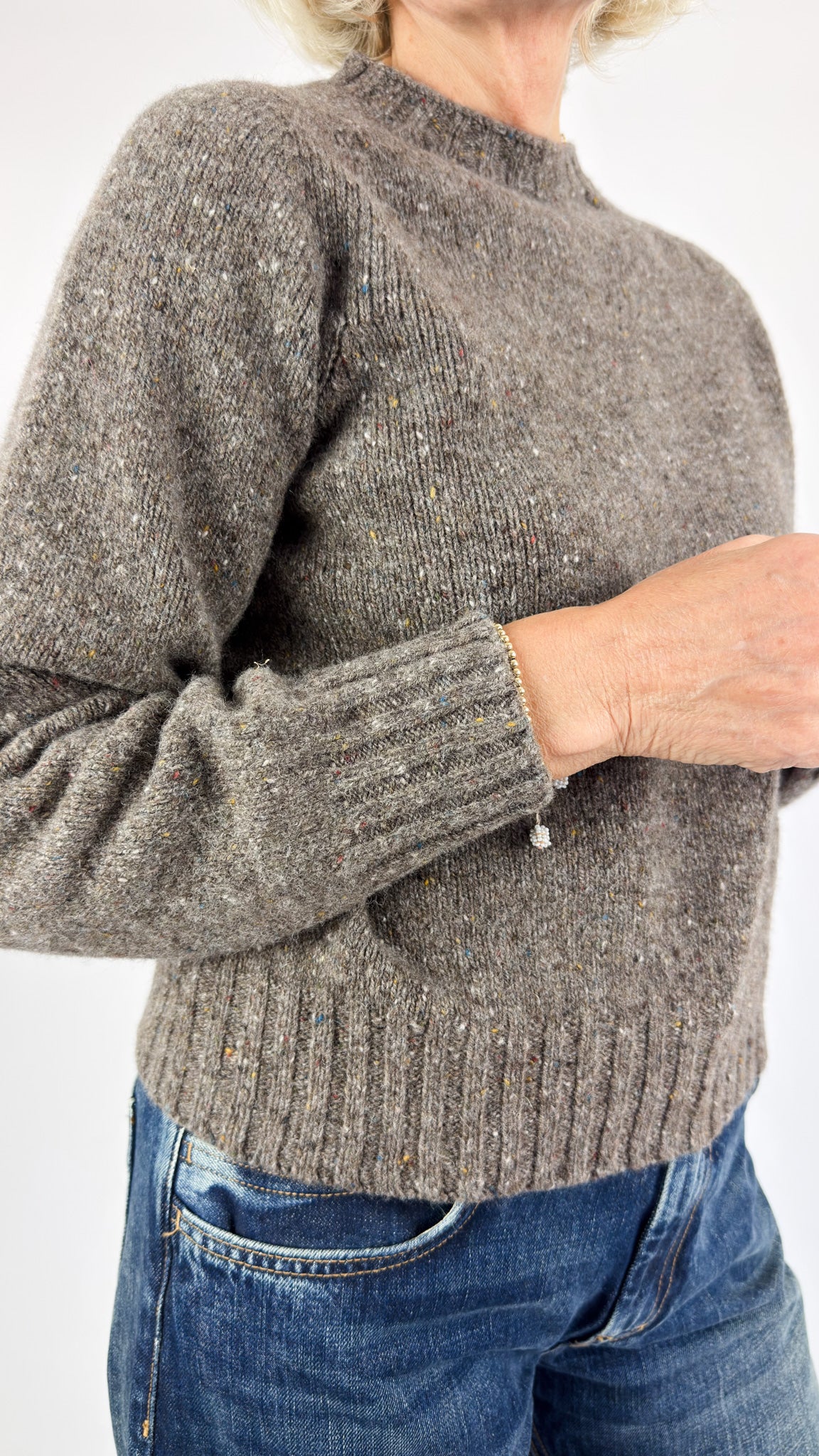 Cordelia James Fawn Jumper Torridon
