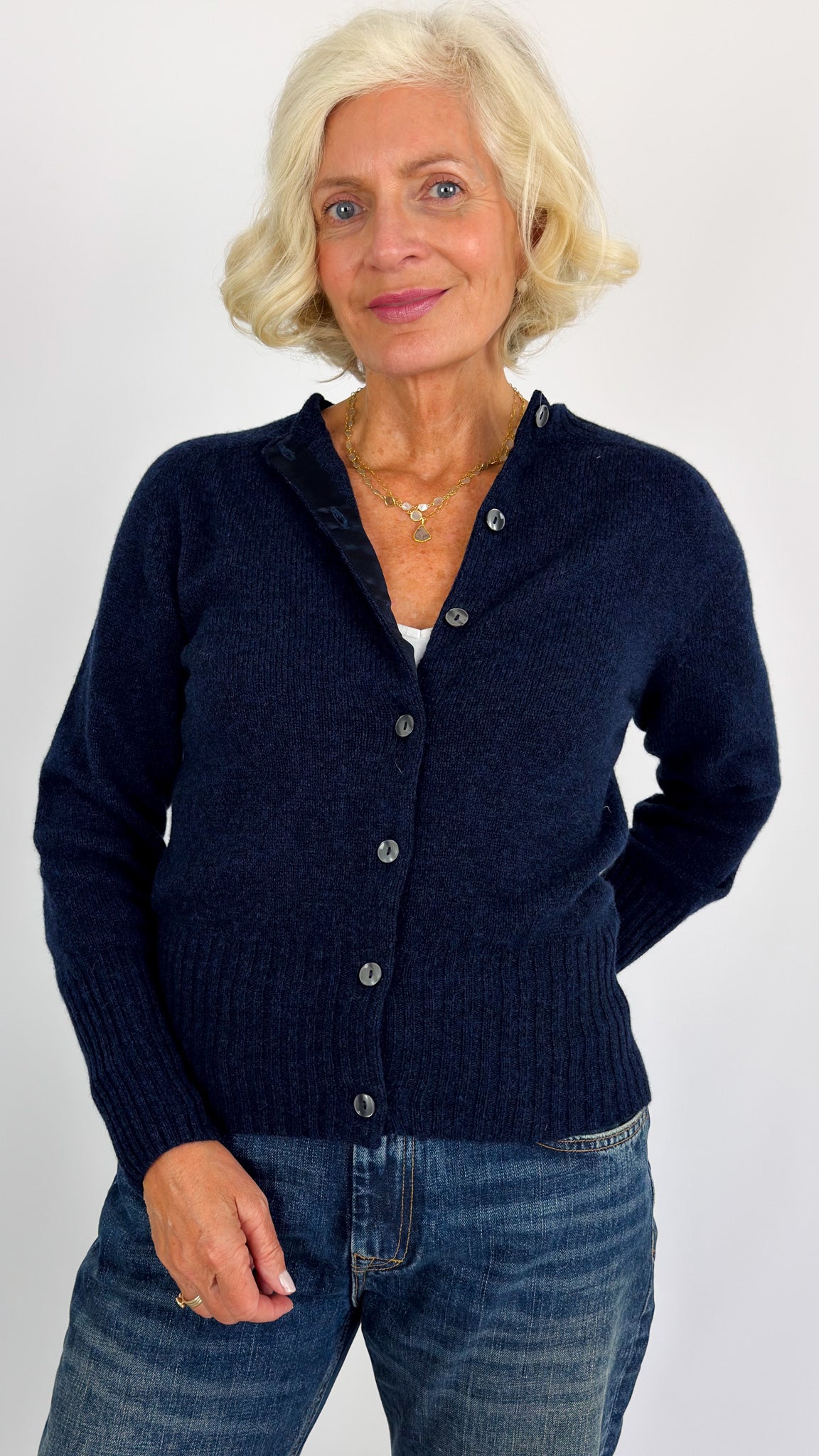 Cordelia James Faith Cardigan Cosmos