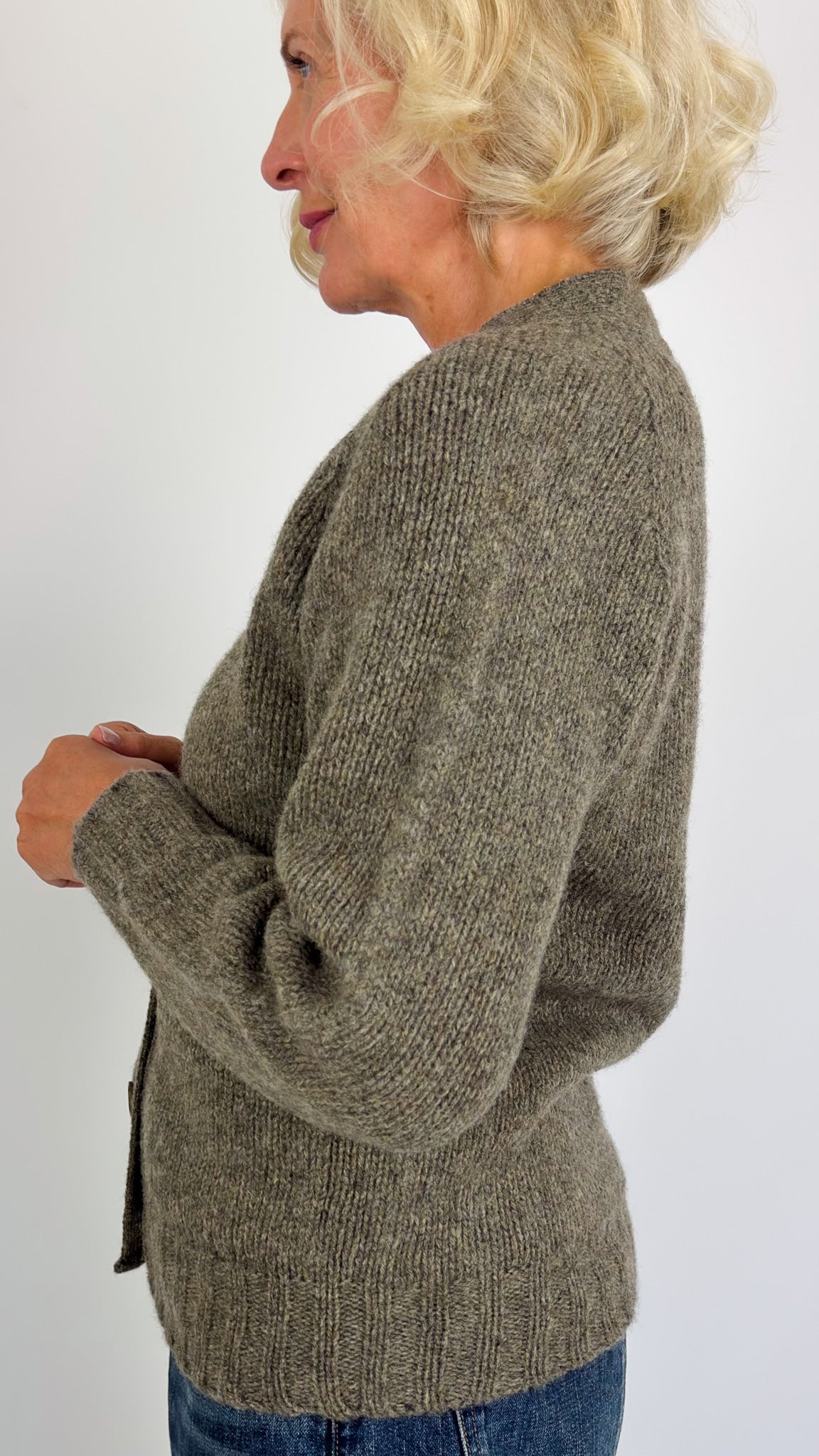 Cordelia James Freya Cardigan Fossil