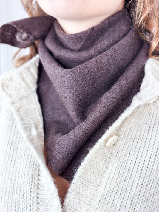 VG Bandana Scarf Espresso