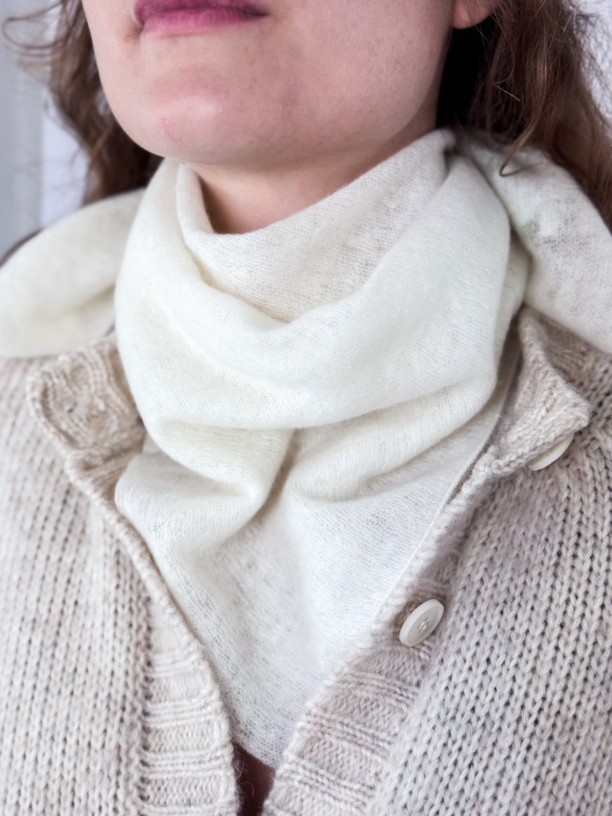 VG Bandana Scarf White