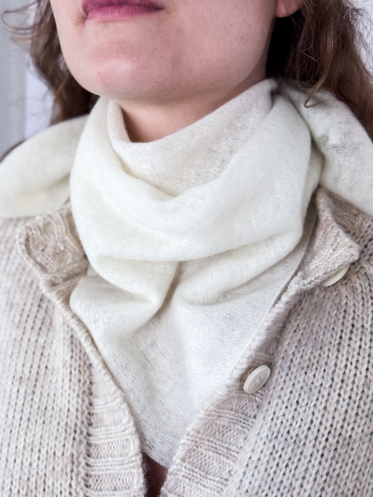 VG Bandana Scarf White