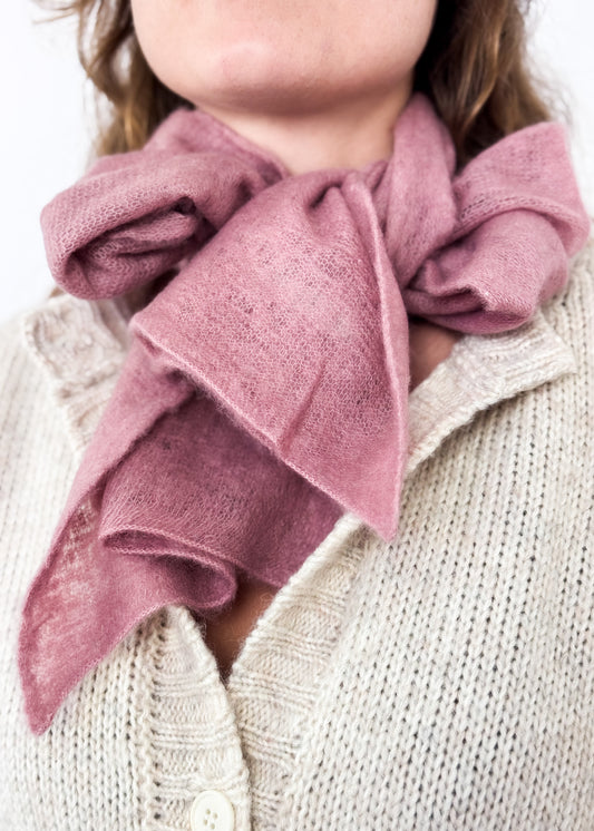 Mirror In The Sky A320 Mini Scarf Bloom