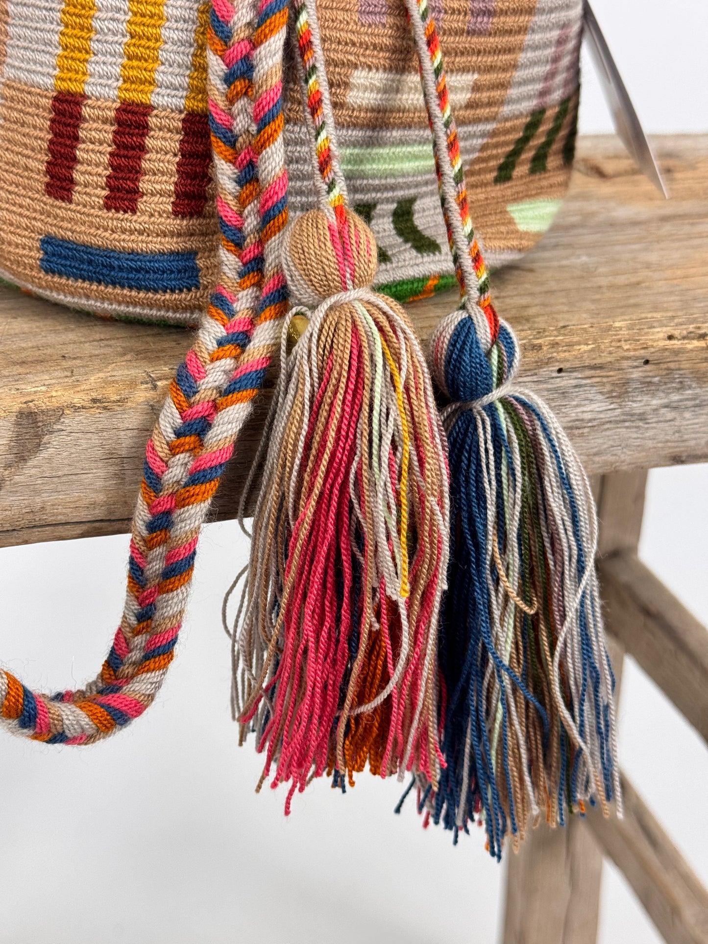 Guanabana Crossbody Bag Beige + Strap