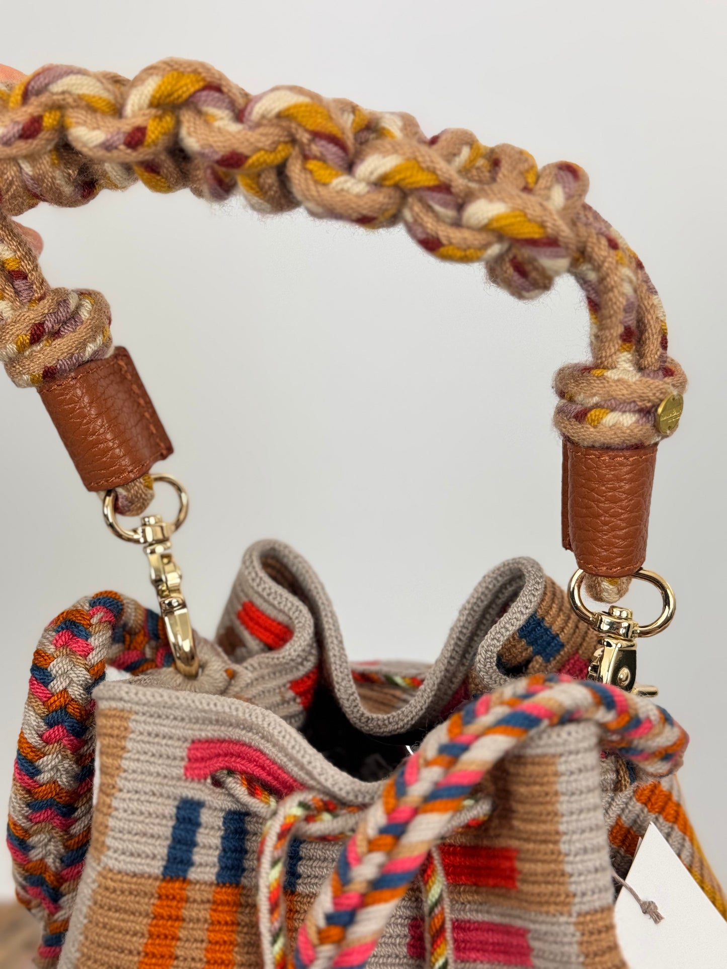 Guanabana Crossbody Bag Beige + Strap