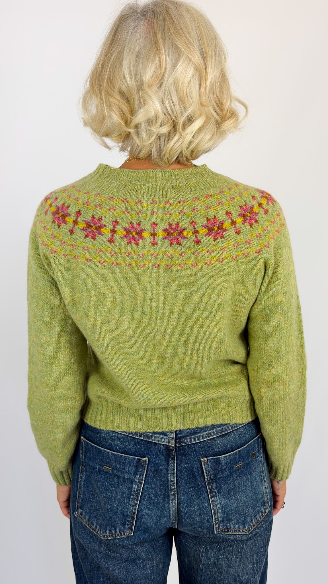 Cordelia James Fifi Cardigan Avocado