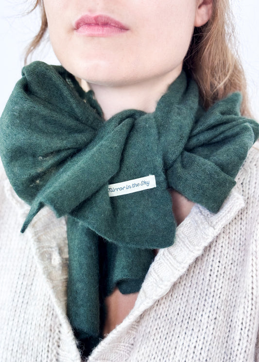 Mirror In The Sky A320 Mini Scarf Cypress