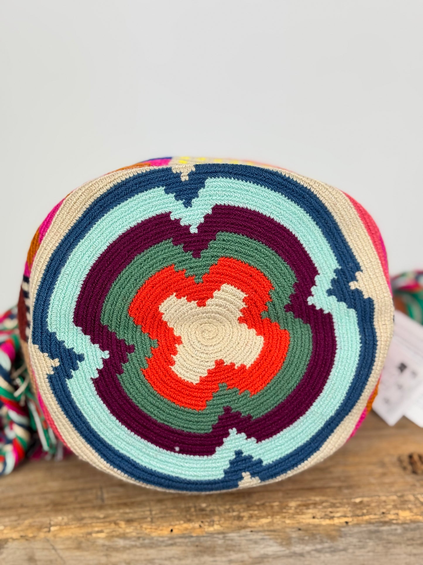 Guanabana Crossbody Bag Green/Multi + Strap