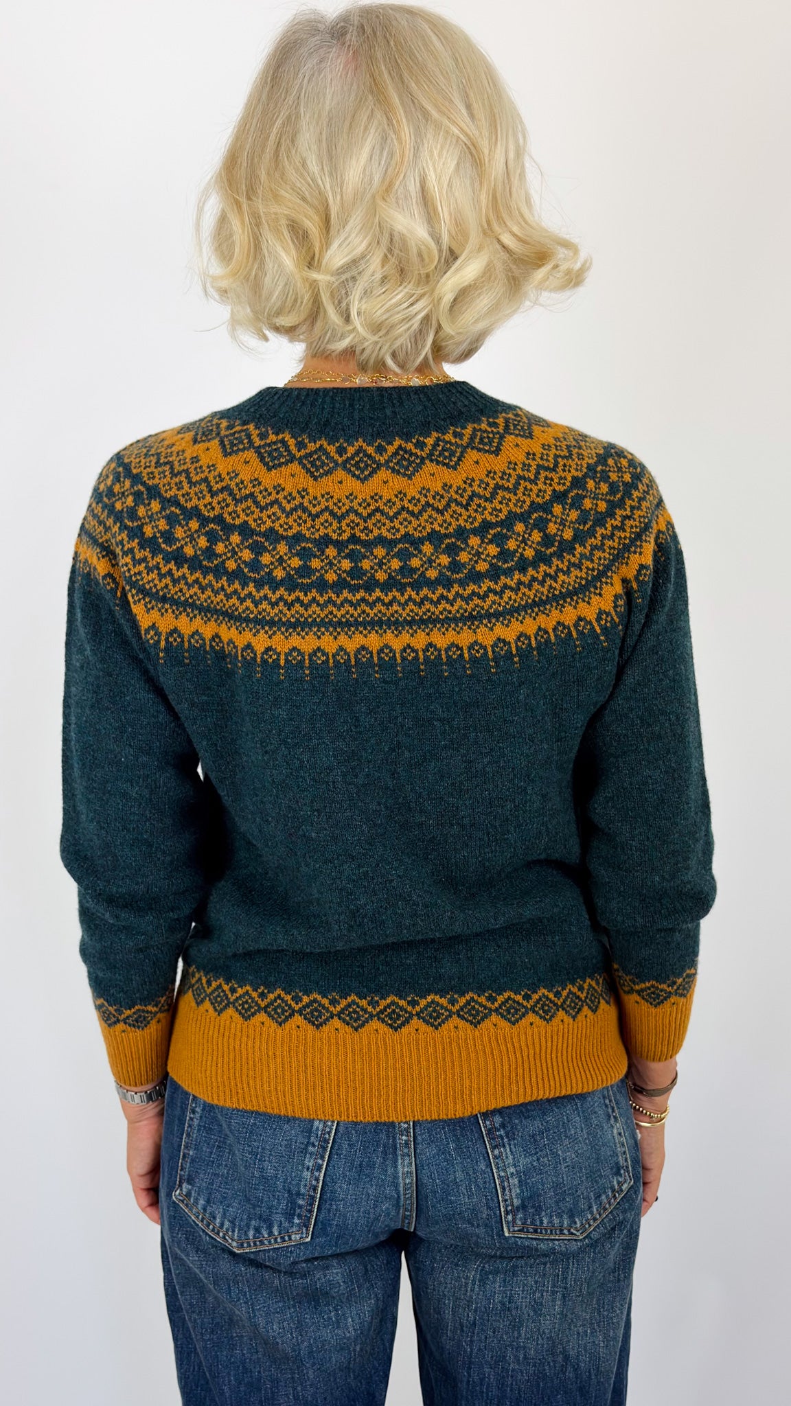Cordelia James Fleur Jumper Chai/Lungano