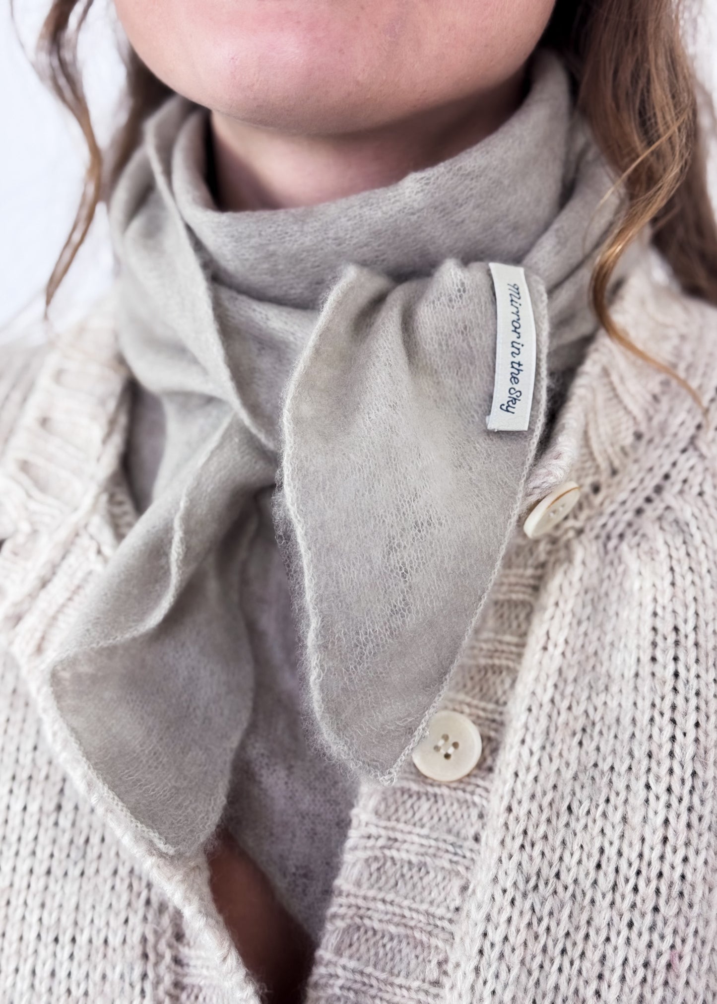 Mirror In The Sky A458 Scarf Rock