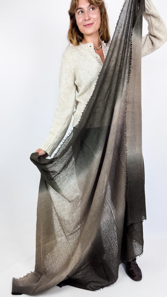 Mirror In The Sky A420 Shawl Earth