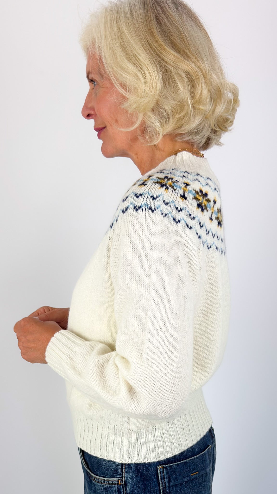 Cordelia James Flavia Jumper Snow