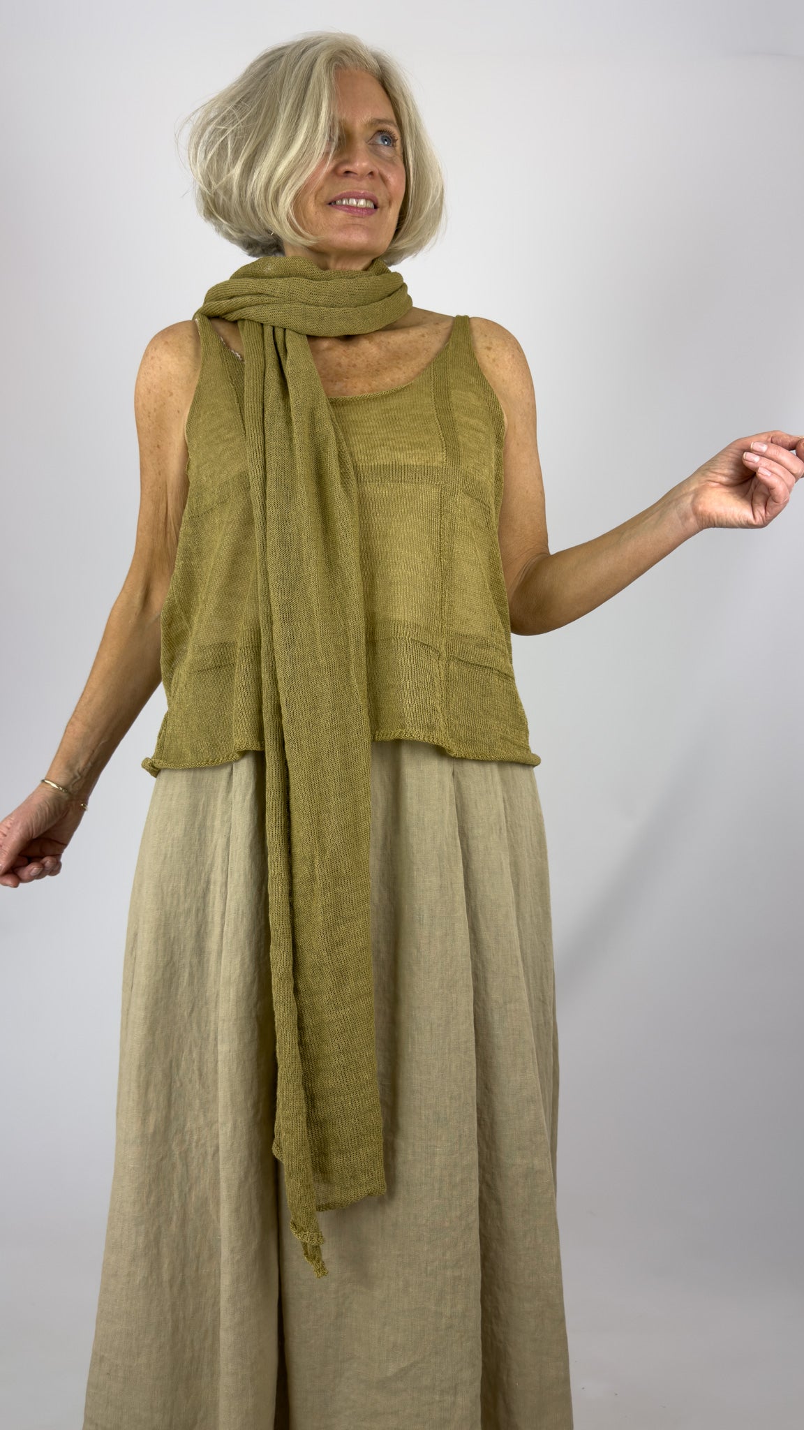 Neirami 405FQ Scarf Sabbia