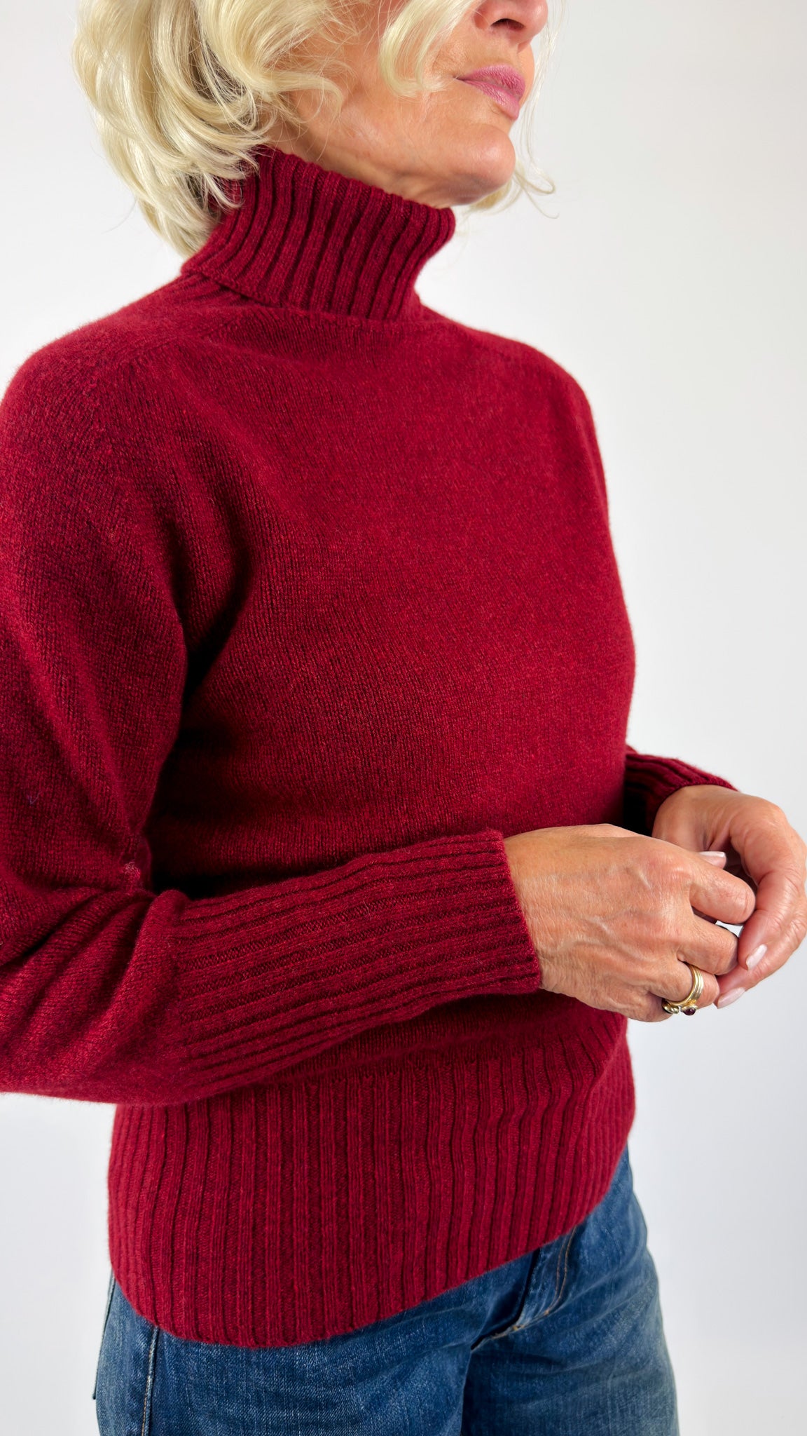 Cordelia James Fiona Jumper Red