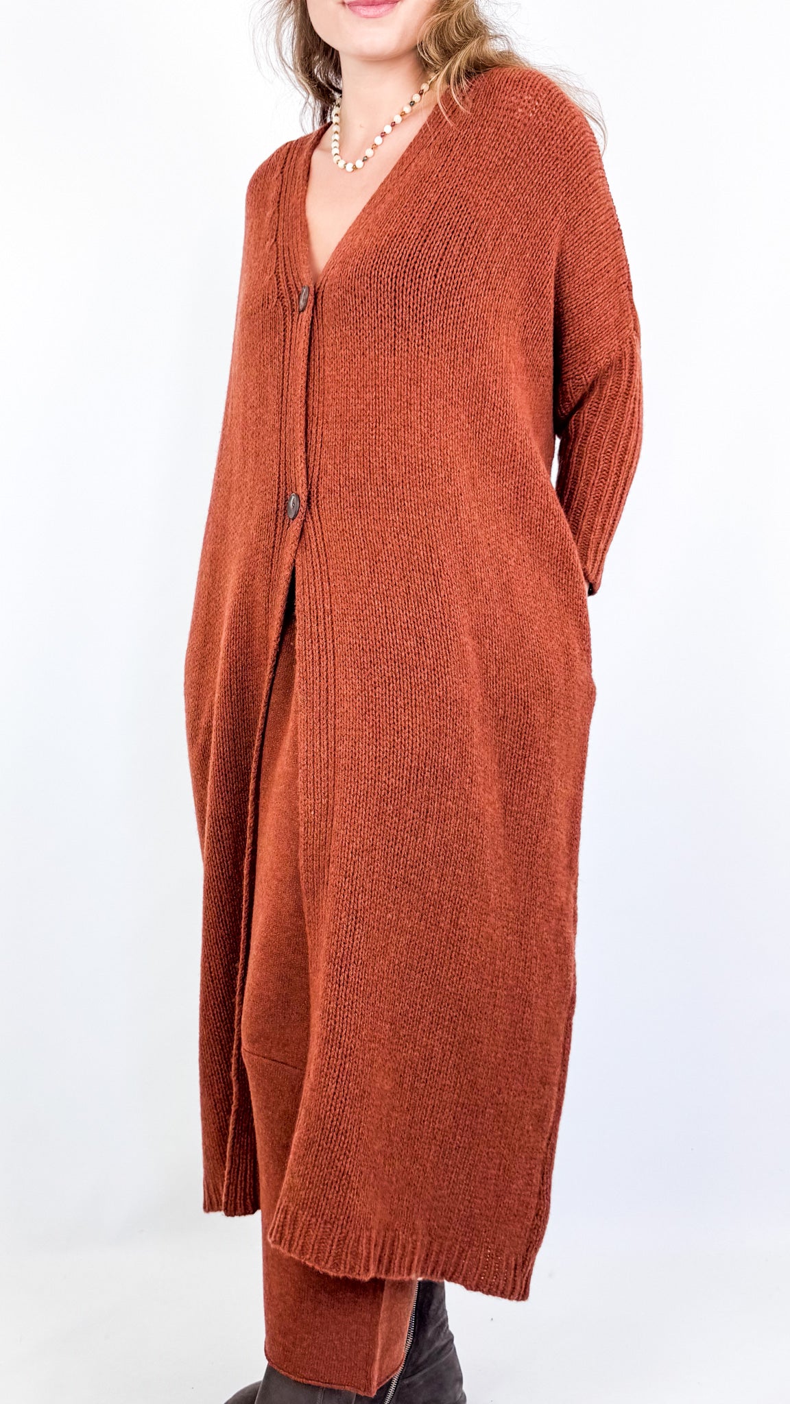Sort Aarhus Jade Cardigan Spice