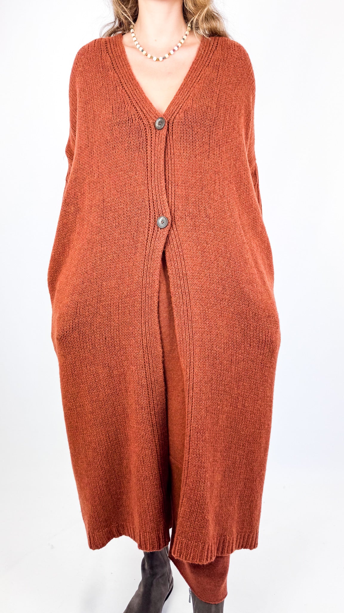 Sort Aarhus Jade Cardigan Spice