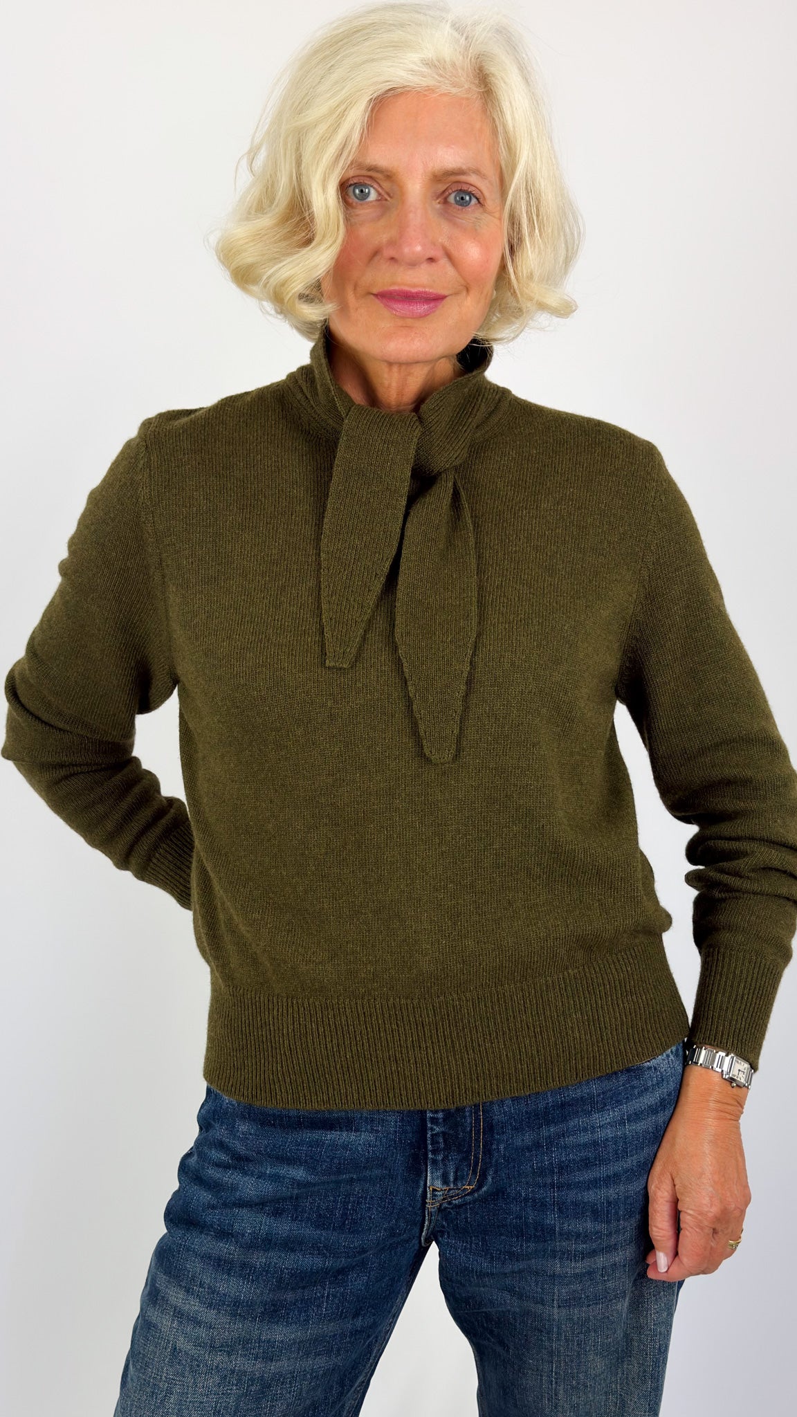 Sibin Linnebjerg Neoma Jumper Olive