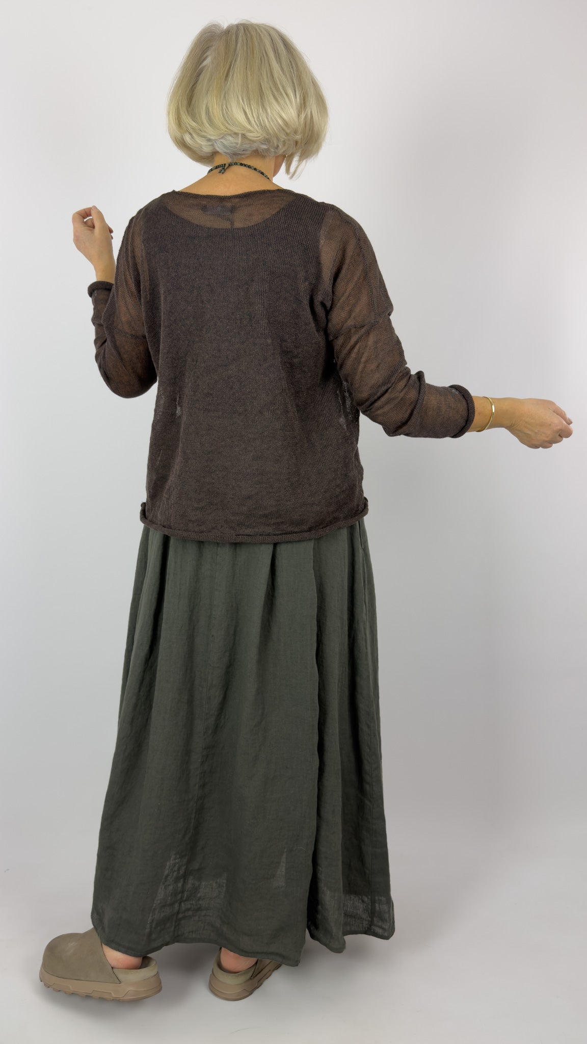 Neirami 407FQ Jumper Corteccia